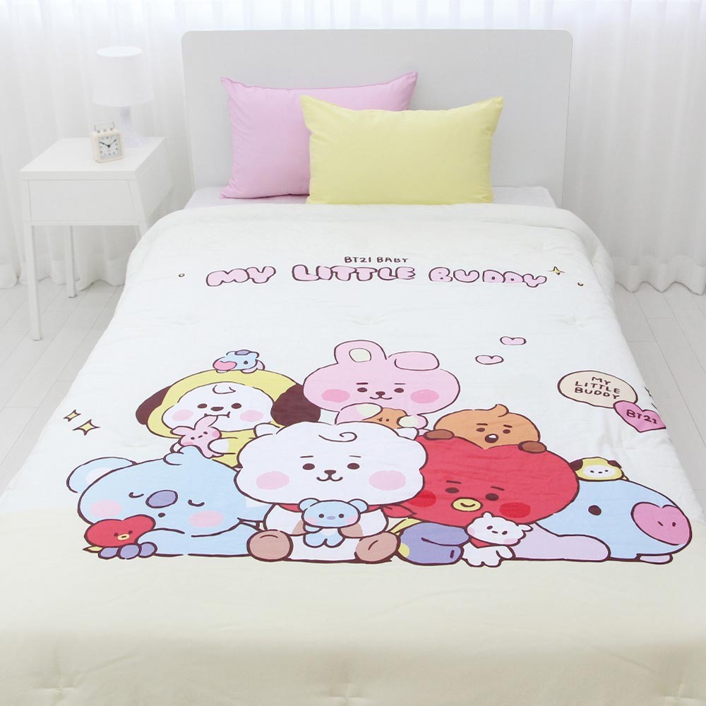 [BT21] BTS Nara Home Deco Collaboration - Little Buddy Together Duvet - kpoptown.ca