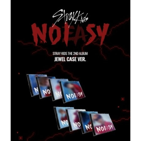 [Jewel Case] Stray Kids 2nd Album - NOEASY (Random Ver.) CD - kpoptown.ca