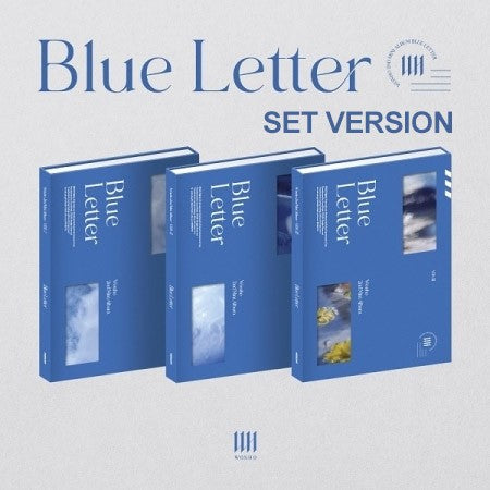 [SET] WONHO 2nd Mini Album - BLUE LETTER (SET Ver.) 3CD - kpoptown.ca