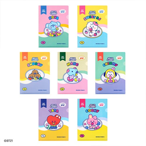 [BT21] BT21 X Monopoly Collaboration - L-Holder Jelly Candy - kpoptown.ca