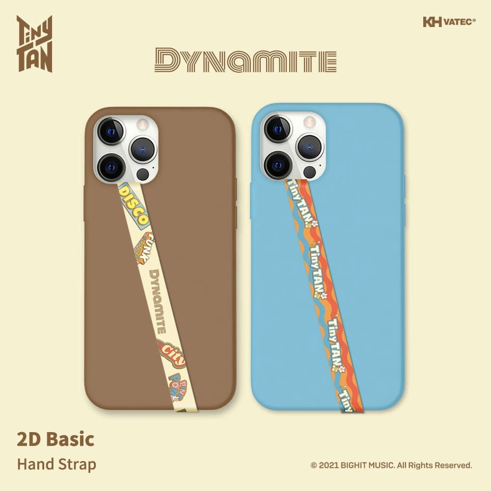 BTS x TinyTAN Goods - Dynamite 2D Basic Hand Strap - kpoptown.ca