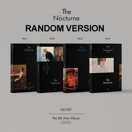 NUEST NU'EST 8th Mini Album  - The Nocturne (Random Ver.) CD - kpoptown.ca