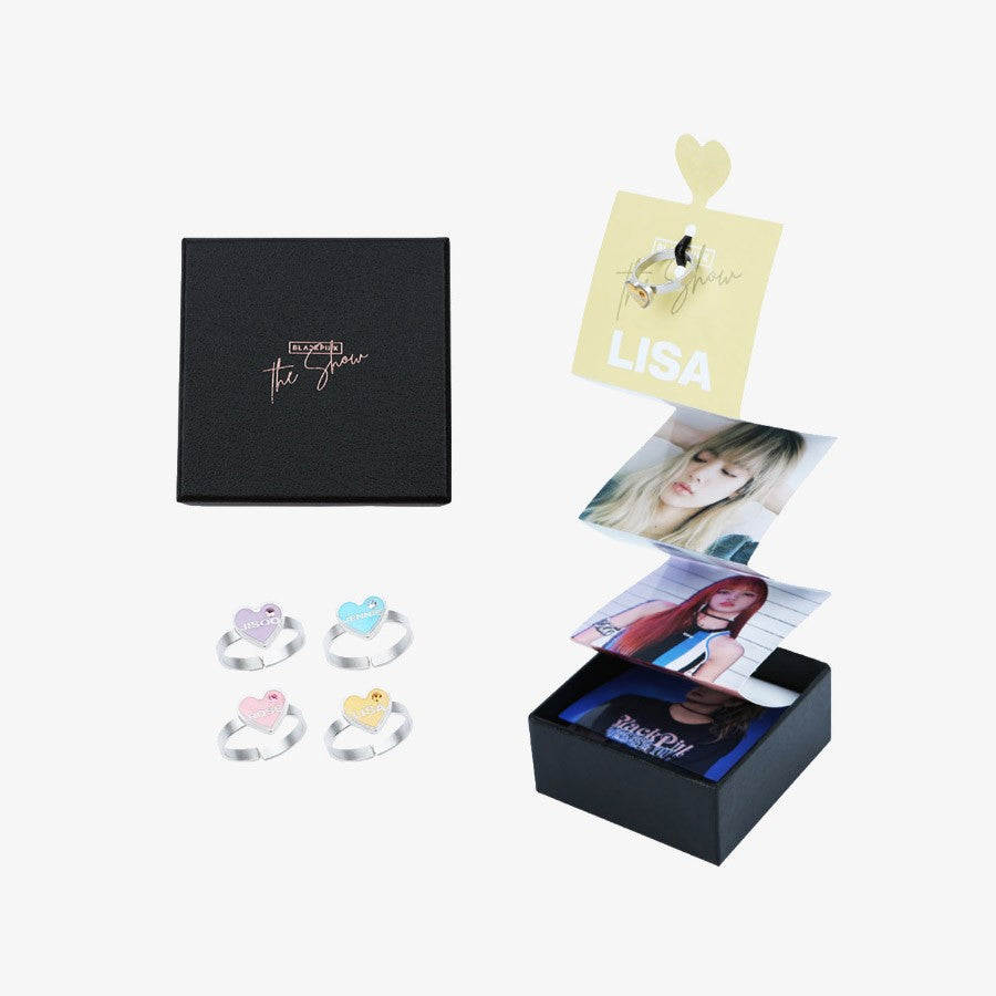 BLACKPINK THESHOW Goods - BOX PHOTO + RING - kpoptown.ca