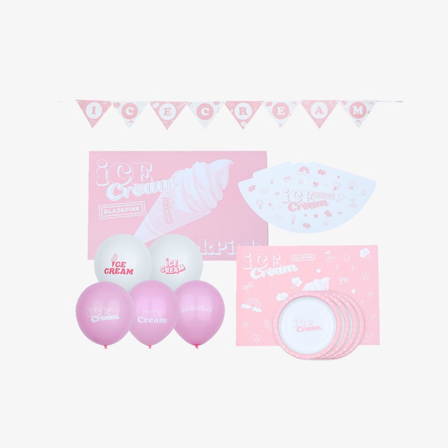 BLACKPINK ICECREAM Goods - PARTY SET - kpoptown.ca