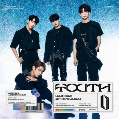 LUMINOUS 1st Mini Album - YOUTH CD + Poster - kpoptown.ca