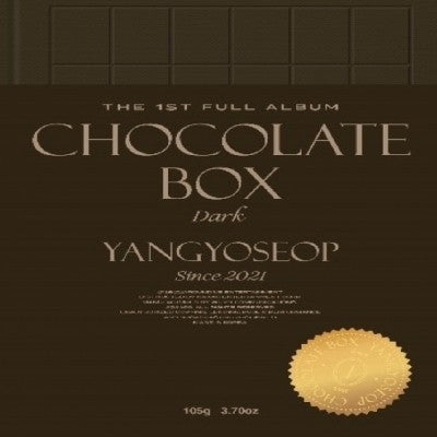 YANG YOSEOP 1st Album - Chocolate Box (Dark Ver.) CD + Poster - kpoptown.ca