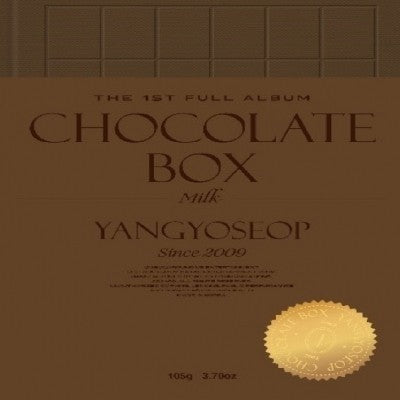 YANG YOSEOP 1st Album - Chocolate Box (Milk Ver.) CD + Poster - kpoptown.ca