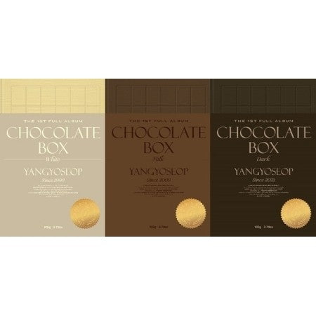 [SET] YANG YOSEOP 1st Album - Chocolate Box (SET Ver.) 3CD + 3Poster - kpoptown.ca