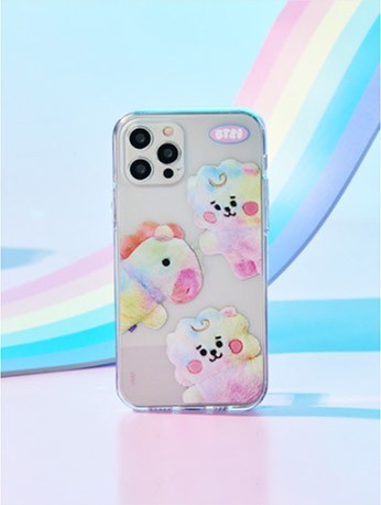 [BT21] BTS Line Friends Collaboration - Baby Prism iPhone Case - kpoptown.ca