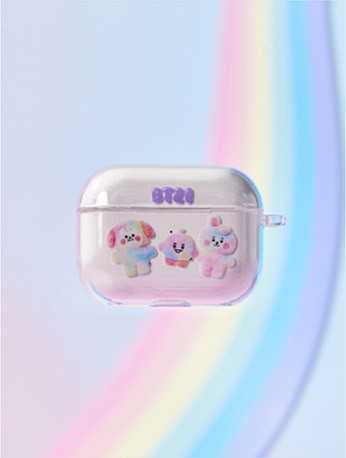 [BT21] BTS Line Friends Collaboration - Baby Prism Airpods Pro Case - kpoptown.ca