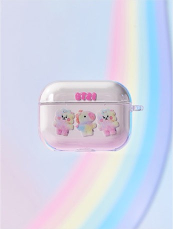 [BT21] BTS Line Friends Collaboration - Baby Prism Airpods Pro Case - kpoptown.ca