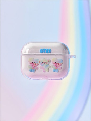 [BT21] BTS Line Friends Collaboration - Baby Prism Airpods Pro Case - kpoptown.ca