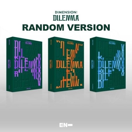 ENHYPEN 1st Album - DIMENSION : DILEMMA (Random ver.) CD + Poster - kpoptown.ca