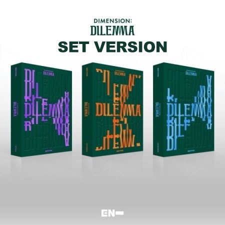 [SET] ENHYPEN 1st Album - DIMENSION : DILEMMA (SET ver.) 3CD +3Poster - kpoptown.ca