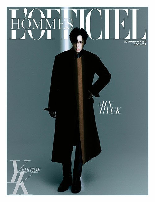 Magazine L'officiel Hommes YK Edition 2021 FALL, WINTER Type.B MONSTA X - kpoptown.ca