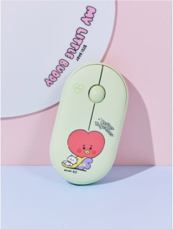 [BT21] BTS Line Friends Collaboration - Baby Multi Pairing Wireless Mouse My Little Buddy - kpoptown.ca