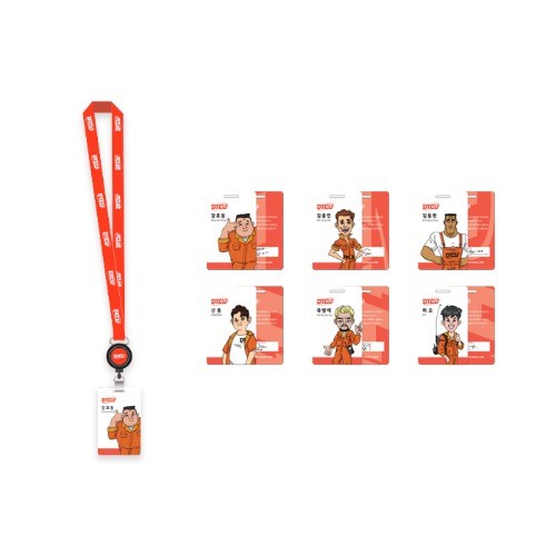 DTCU Official Goods - ID CARD & LANYARD SET - kpoptown.ca