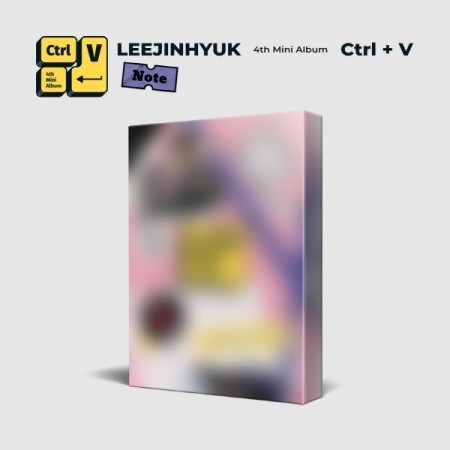 LEE JINHYUK 4th Mini Album - CTRL+V (Note ver.) CD + Poster - kpoptown.ca