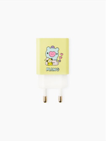 [BT21] BTS Line Friends Collaboration - Baby Dual USB Adaptor My Little Buddy - kpoptown.ca