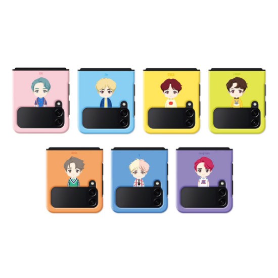 BTS x TinyTAN Goods - Upper Body Dual Guard Case for Galaxy Z FLIP 3 - kpoptown.ca