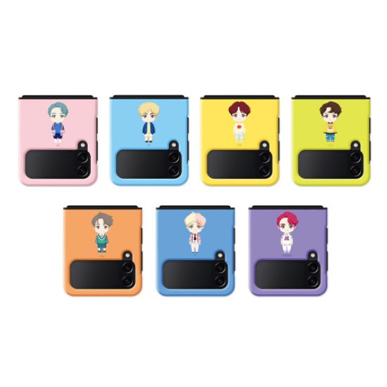 BTS x TinyTAN Goods - Basic-Standing Dual Guard Case for Galaxy Z FLIP 3 - kpoptown.ca