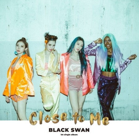 Black Swan 1st Single Album - CLOSE TO ME CD + Poster - kpoptown.ca