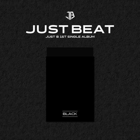 JUST B 1st Single Album - JUST BEAT (BLACK VER.) CD + Poster - kpoptown.ca