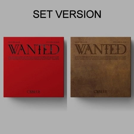 [SET] CNBLUE 9th Mini Album - WANTED (SET Ver.) 2CD + 2Poster - kpoptown.ca