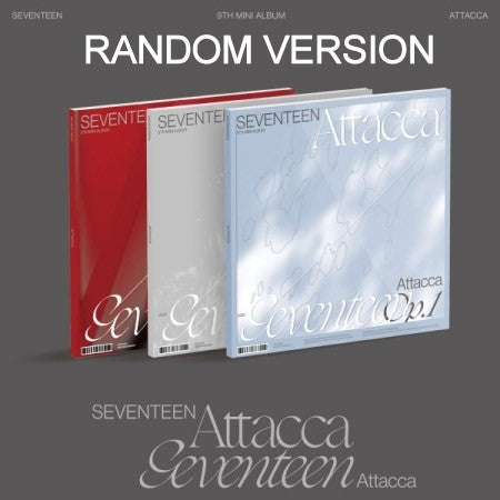 SEVENTEEN 9th Mini Album - Attacca (Random Ver.) CD + Poster - kpoptown.ca