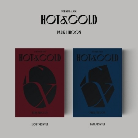[SET] PARK JIHOON 5th Mini Album - HOT&COLD (SET ver.) 2CD + 2Poster - kpoptown.ca