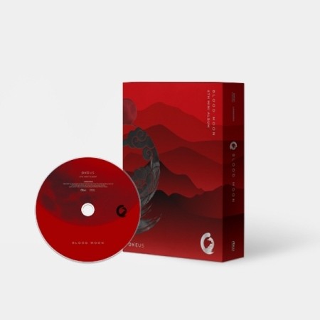 ONEUS 6th Mini Album - BLOOD MOON (BLOOD ver.) CD + Poster - kpoptown.ca