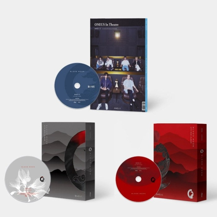 [SET] ONEUS 6th Mini Album - BLOOD MOON (SET ver.) 3CD + 3Poster - kpoptown.ca