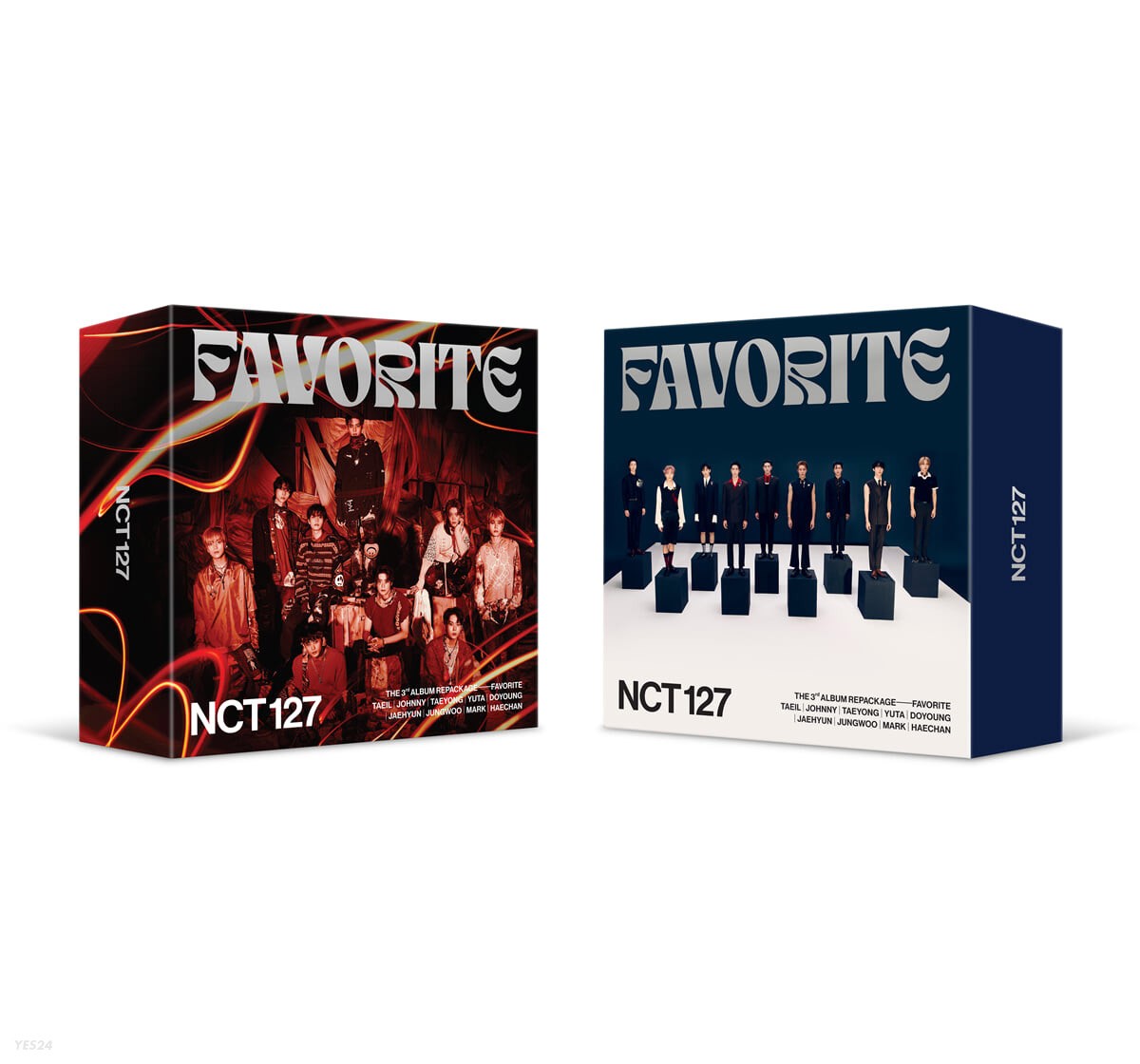 [SET][KiT] NCT 127 3rd Album Repackage - Favorite (KiT Ver / Set Ver.) 2Air-KiT + 2Poster - kpoptown.ca