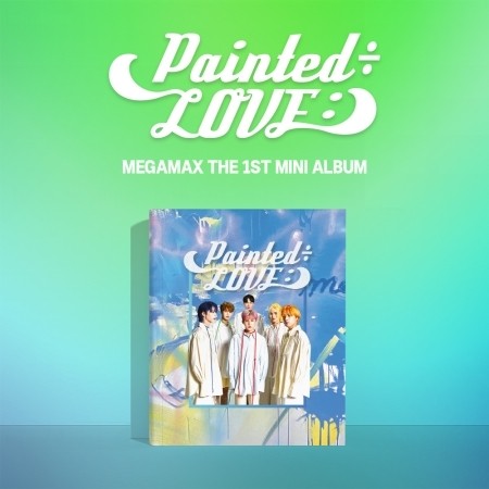 MEGAMAX 1st Mini Album - Painted÷LOVE: (BLUE VER.) CD - kpoptown.ca