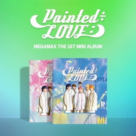 [SET] MEGAMAX 1st Mini Album - Painted÷LOVE: (SET VER.) 2CD - kpoptown.ca