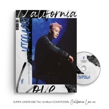 SUPER JUNIOR D & E 1st Album - COUNTDOWN (California Love Ver.) CD + Poster - kpoptown.ca