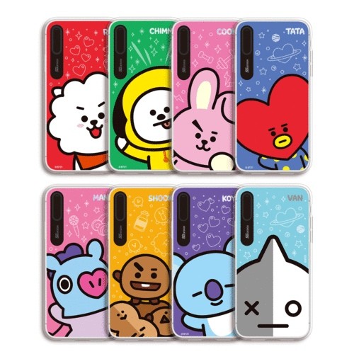 [Special Sale] [BT21] Hi Series Graphic Light Up Case For iPhone(Hybrid) - kpoptown.ca