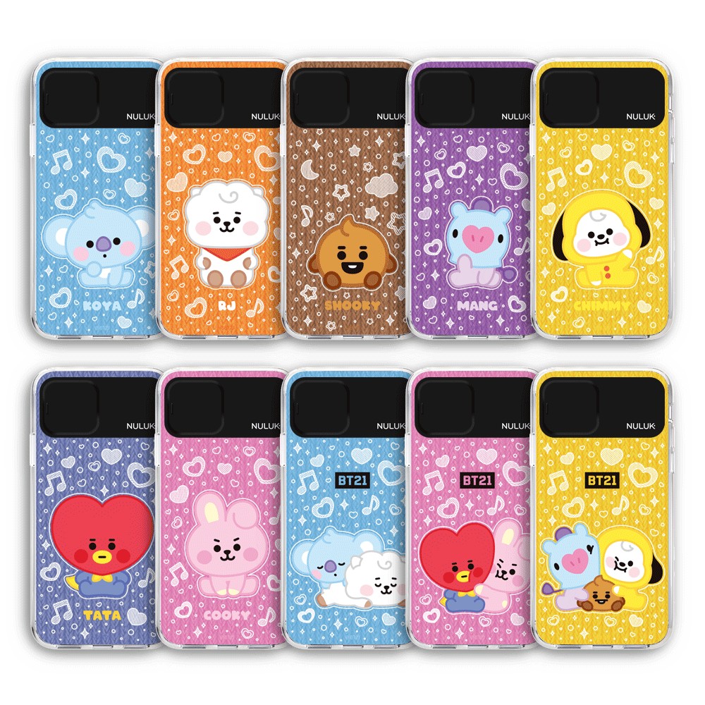 [Special Sale] [BT21] Baby Graphic Light Up Case (Hybrid) - kpoptown.ca