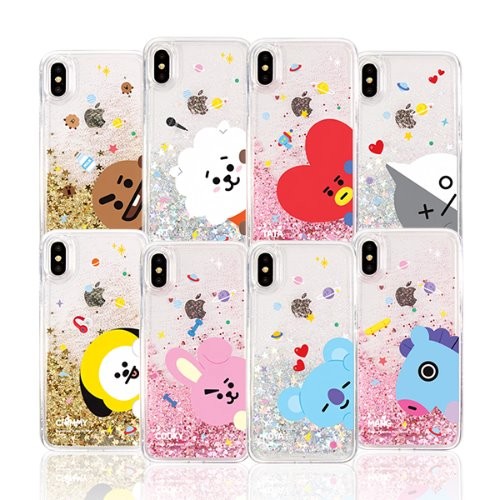 [Special Sale] [BT21] Glitter Phone Case Type.2 For iPhone - kpoptown.ca