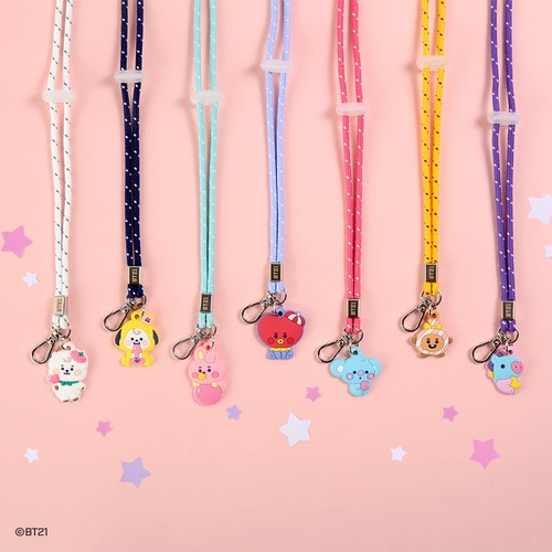 [BT21] BT21 X Monopoly Collaboration - Mascot Neck Strap Jelly Candy - kpoptown.ca