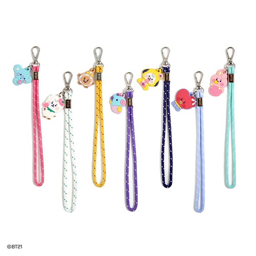 [BT21] BT21 X Monopoly Collaboration - Mascot Hand Strap Jelly Candy - kpoptown.ca