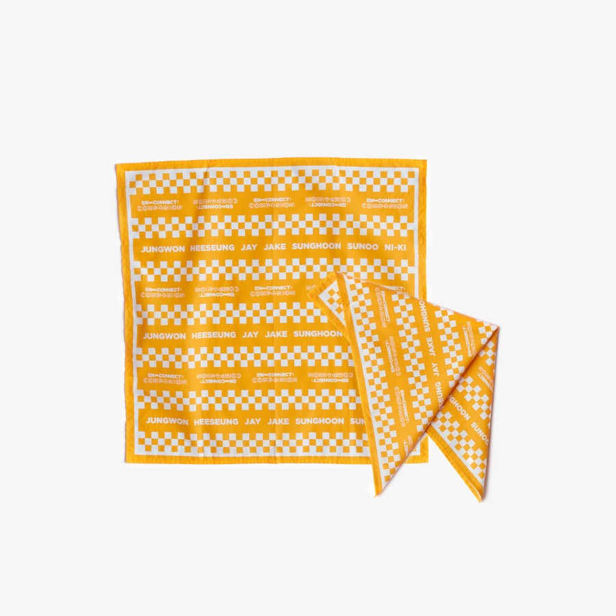 ENHYPEN EN-CONNECT : COMPANION Goods - Bandana (Yellow) - kpoptown.ca