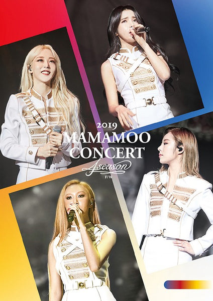 K-POP・アジア 2019 MAMAMOO CONCERT DVD 4 Seasons Mamamoo 2019 4season Four Season FW concert DVD KPOP Sealed