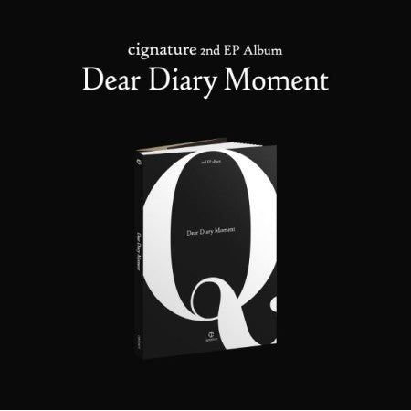 Cignature 2nd EP Album - Dear Diary Moment (Question Ver.) CD + Poster - kpoptown.ca