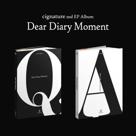 [SET] Cignature 2nd EP Album - Dear Diary Moment (SET Ver.) 2CD + 2Poster - kpoptown.ca