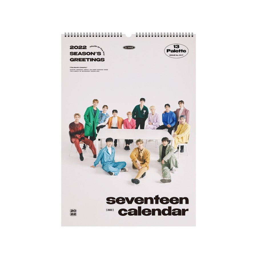 SEVENTEEN 2022 WALL Calendar - kpoptown.ca