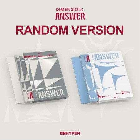 ENHYPEN Album - DIMENSION : ANSWER (Random ver.) CD + Poster - kpoptown.ca
