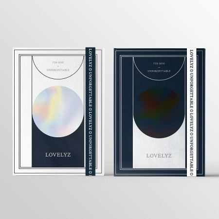 LOVELYZ 7th Mini Album - Unforgettable (Random Ver) CD - kpoptown.ca
