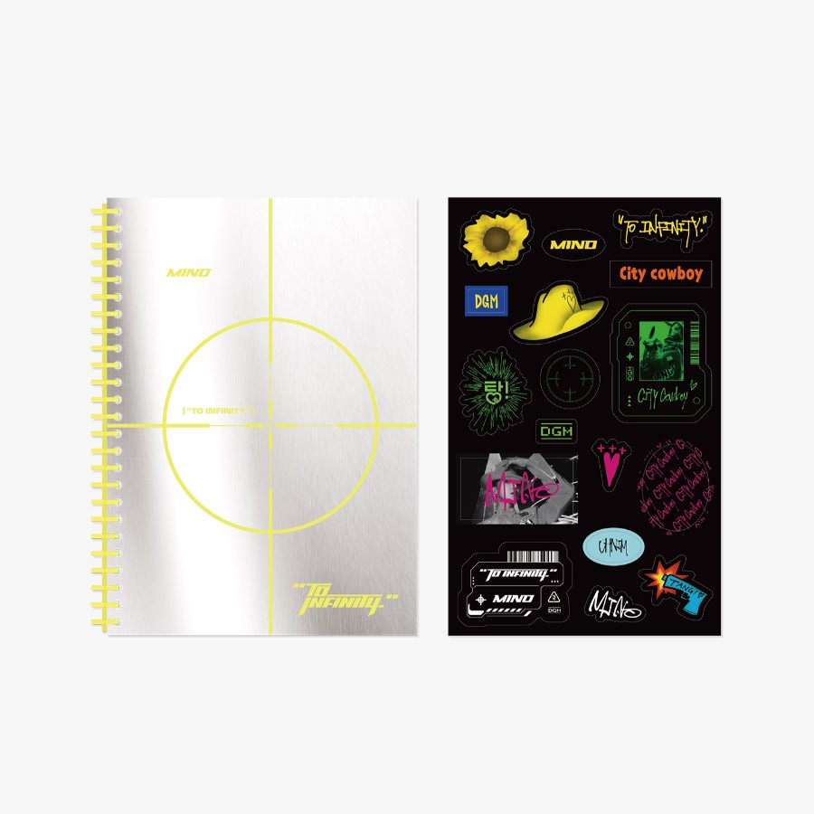 MINO TOINFINITY Goods - Scrap Book + Sticker - kpoptown.ca