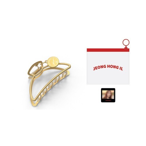 SINGAGAIN 2021 TOP3 TOUR CONCERT Goods - JEONG HONG IL HAIR PIN - kpoptown.ca